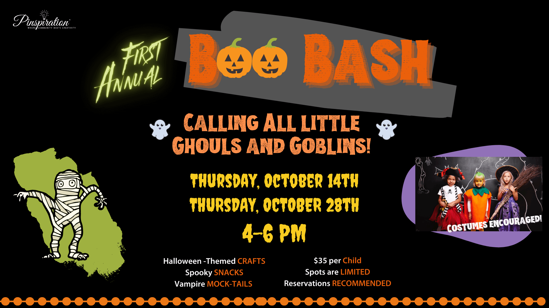 Boo Bash! - October 28