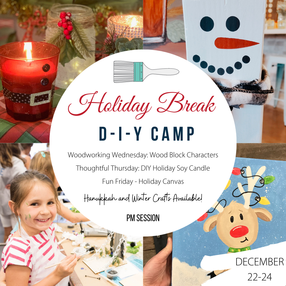 Holiday Break DIY Makers Camp - Kindergarten and Up