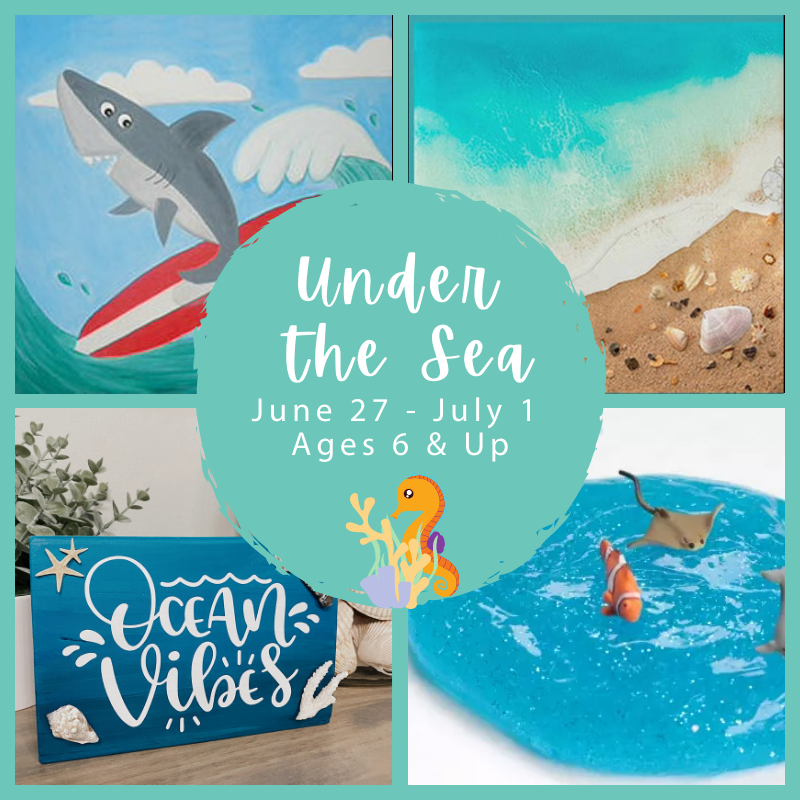 Maker's Summer Camp - Week 4 - Under the Sea - Ages 6+