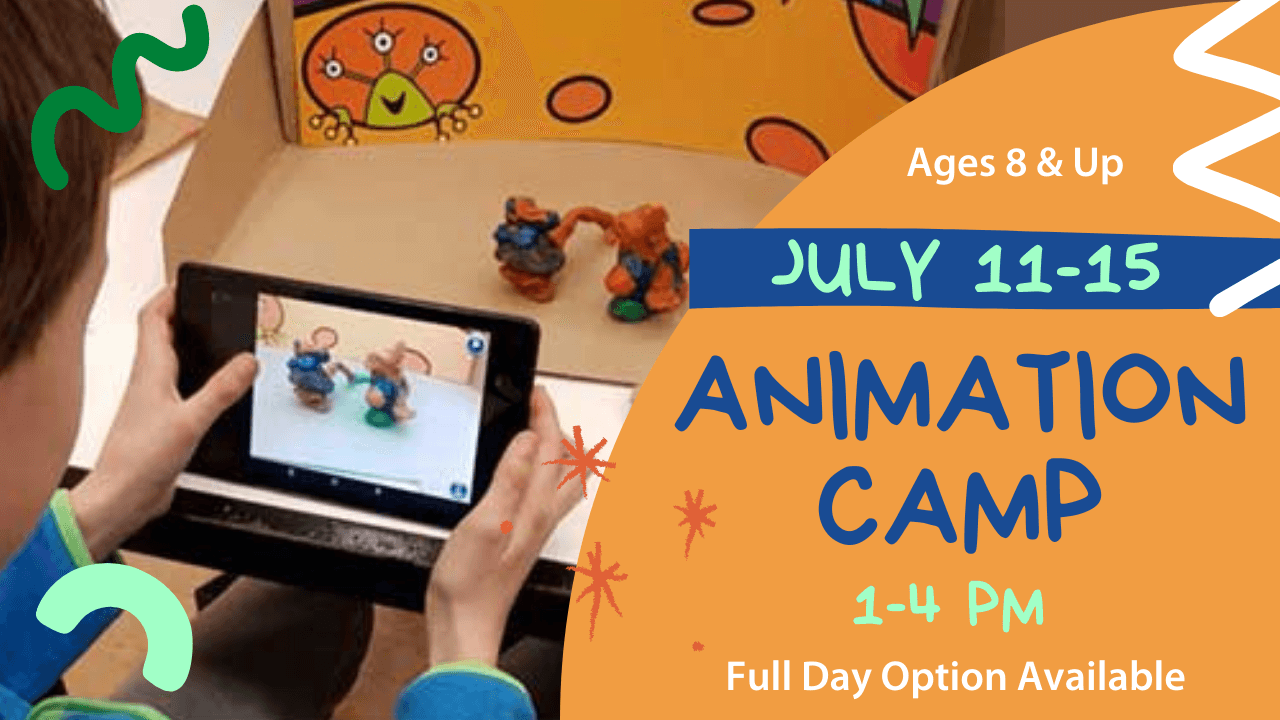 Maker's Summer Camp - Week 6 PM - Animation - Ages 8+