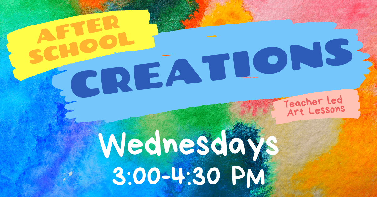 After-School Arts and Crafts Creations - April 10